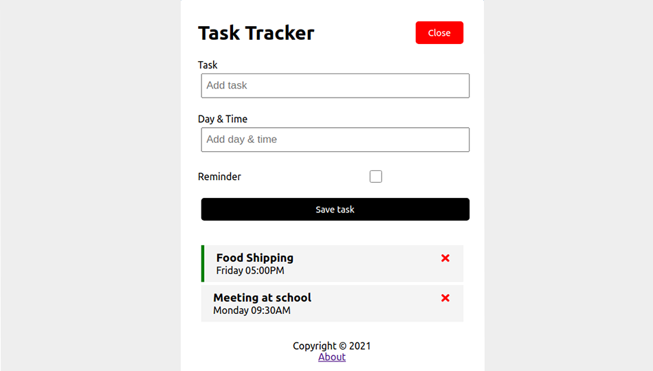task tracker
